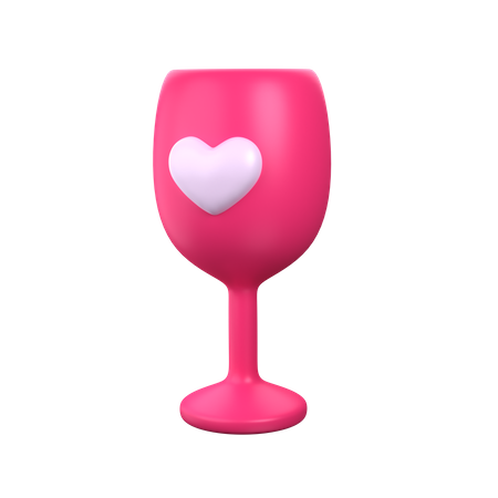 Love Drink  3D Icon