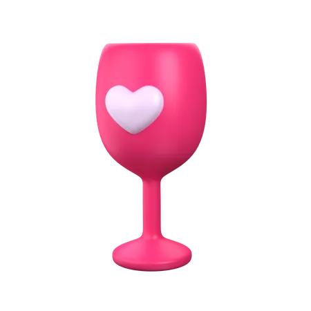 Love Drink  3D Icon