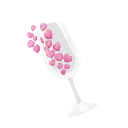 Love Drink  3D Icon