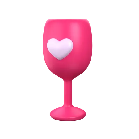 Love Drink 3D Icon