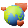 love earth symbol