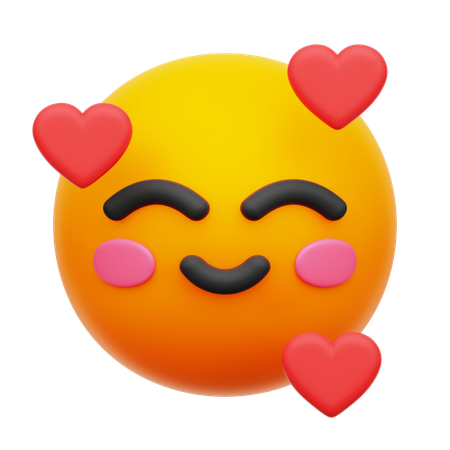 Love Emoji  3D Icon
