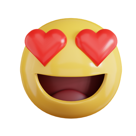 Love Emoji  3D Icon