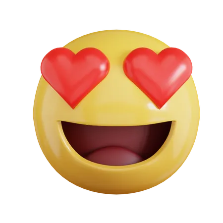 Love Emoji  3D Icon