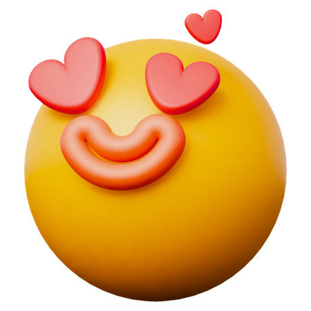 Love Emoji  3D Icon