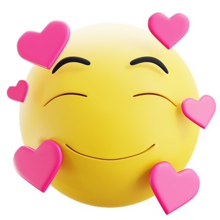 Love Emoji  3D Icon