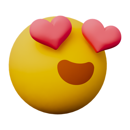 Love Emoji  3D Icon