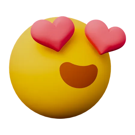 Love Emoji  3D Icon