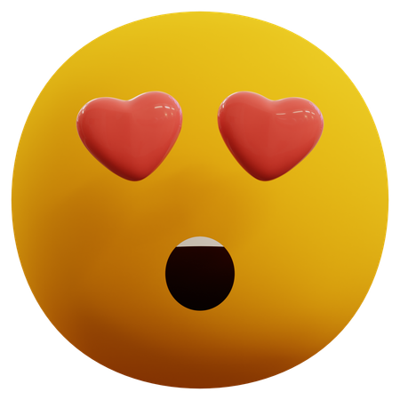 Love Emoji  3D Icon