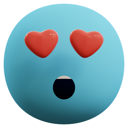 Love Emoji  3D Icon