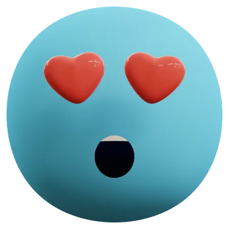 Love Emoji  3D Icon