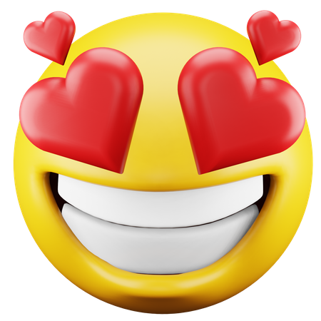 Love Emoji  3D Icon