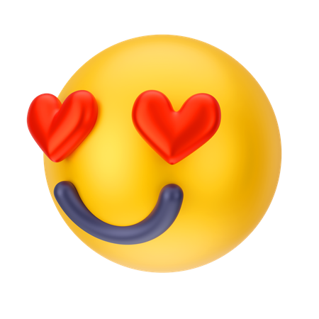 Love Emoji  3D Icon