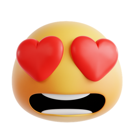 Love Emoji  3D Icon