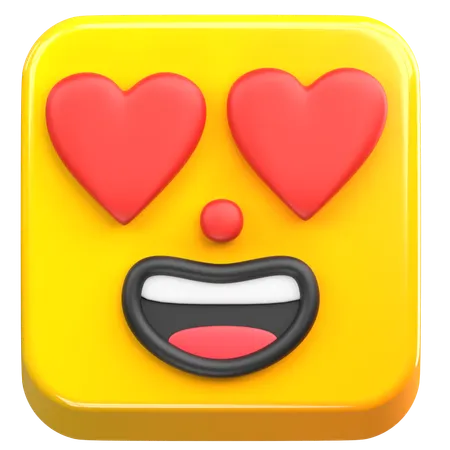 Love Emoji  3D Icon