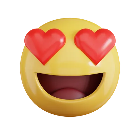 Love Emoji 3D Icon