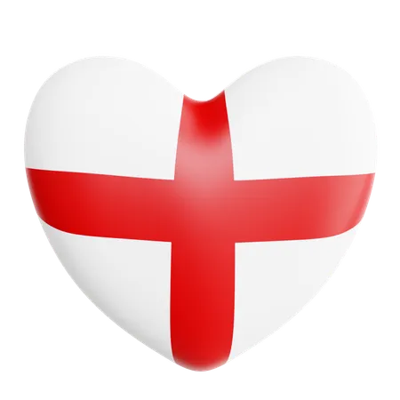 Love England  3D Icon