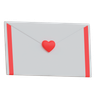3d love invitation logo