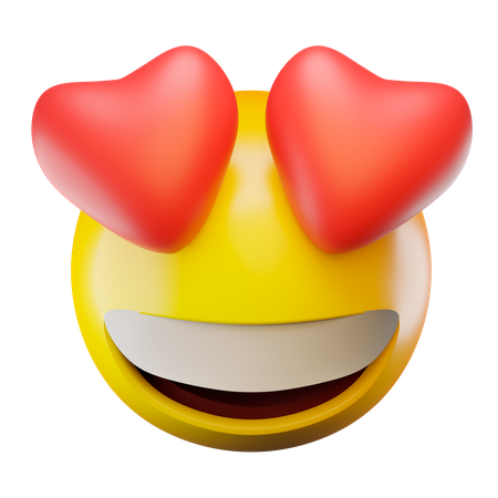 Love Eye  3D Emoji