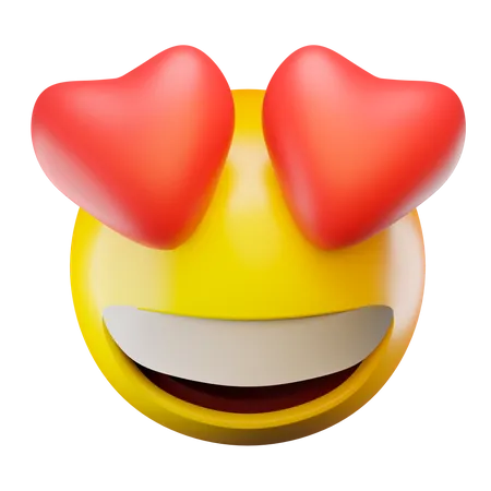 Love Eye  3D Emoji