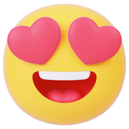Love Eye  3D Icon