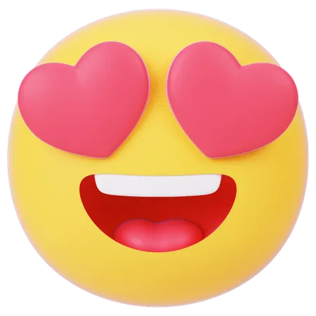 Love Eye  3D Icon