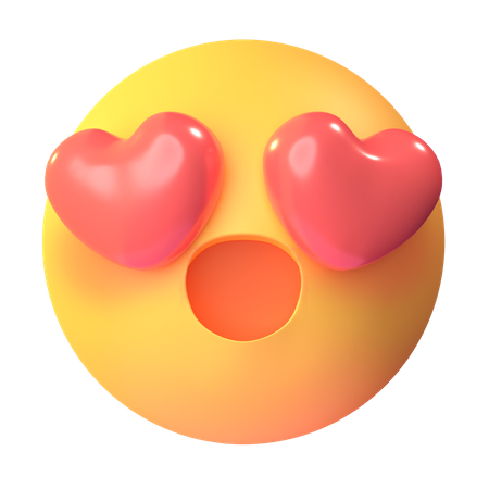 Love Eye  3D Icon