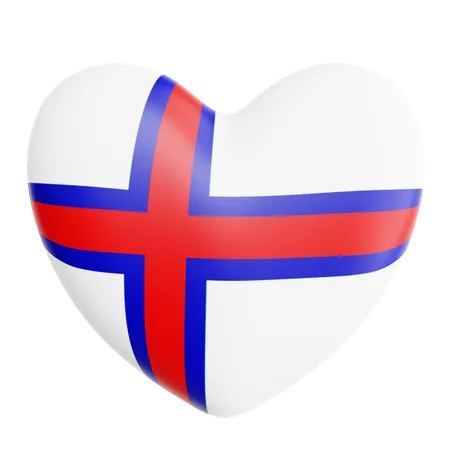 Love Faroe Islands  3D Icon