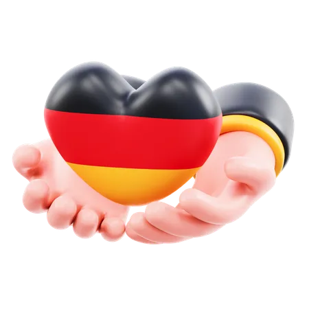 Love Germany  3D Icon