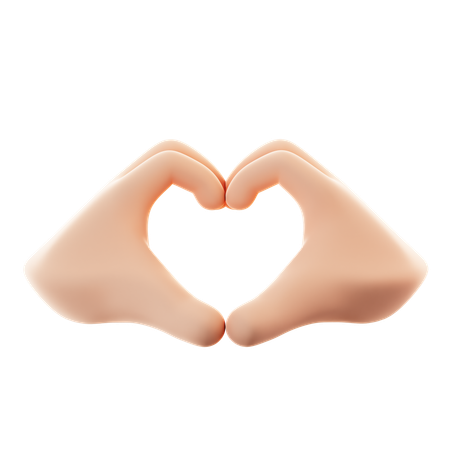 Love Gesture  3D Icon