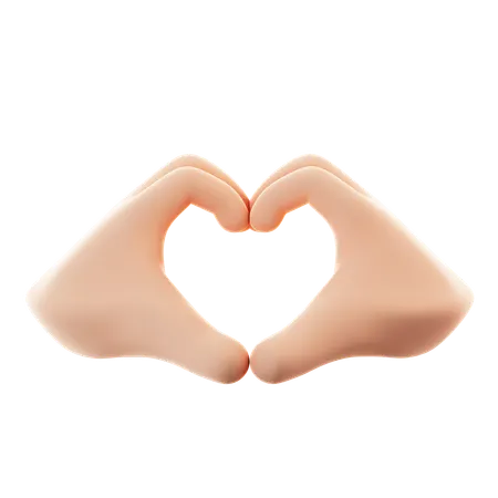 Love Gesture  3D Icon