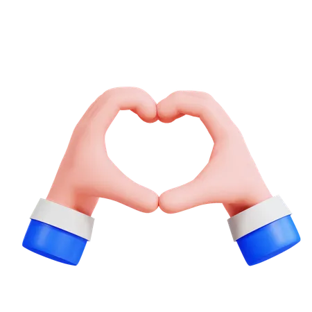 Love Gesture  3D Icon