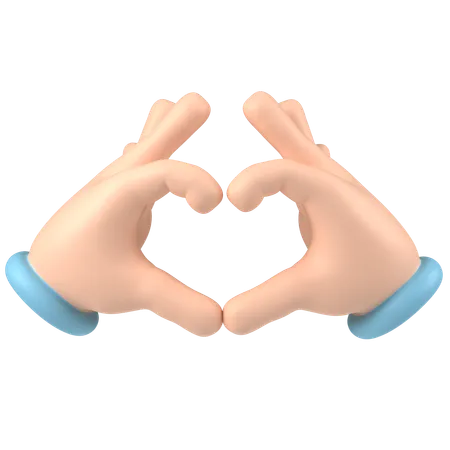 Love Gesture  3D Icon