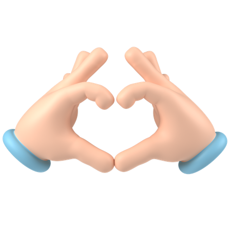 Love Gesture  3D Icon
