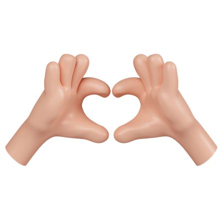 Love Gesture  3D Icon