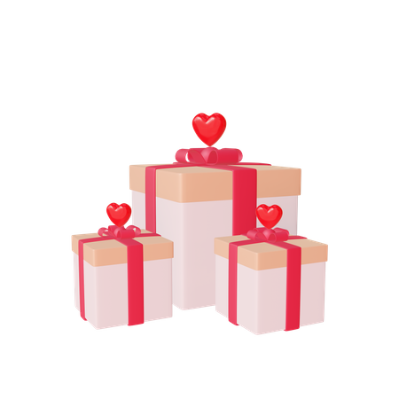 Love Gift  3D Icon