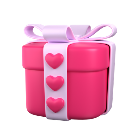 Love Gift  3D Icon