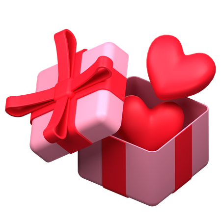 Love Gift  3D Icon