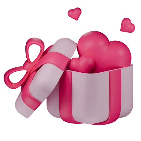 Love Gift  3D Icon