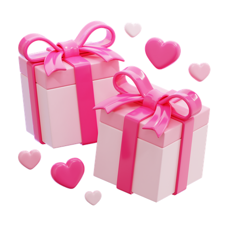 Love Gift  3D Icon