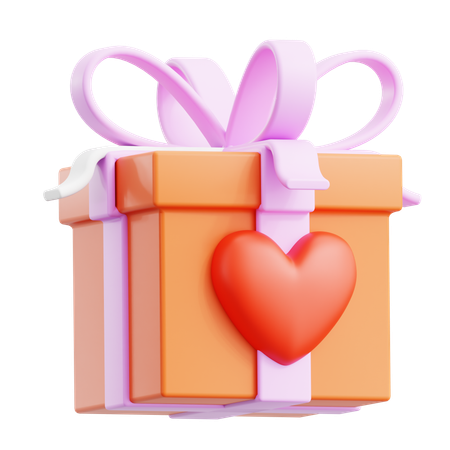 Love Gift  3D Icon