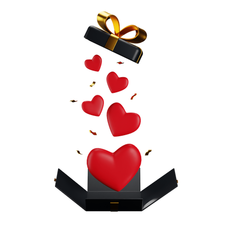 Love Gift  3D Icon