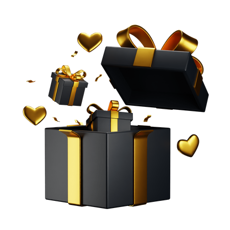 Love Gift  3D Icon