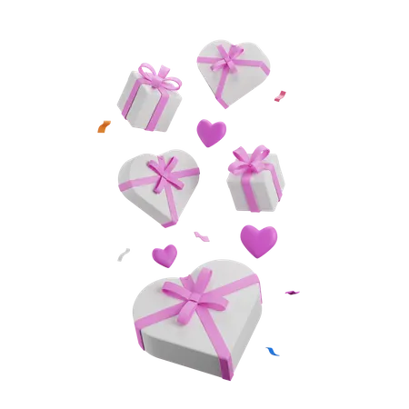 Love Gift  3D Icon