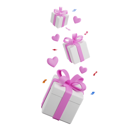 Love Gift  3D Icon