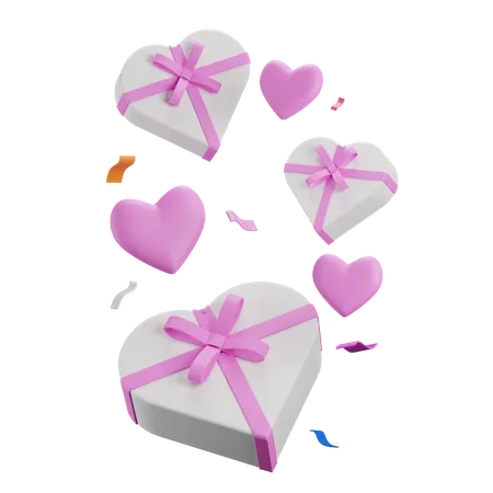 Love Gift  3D Icon