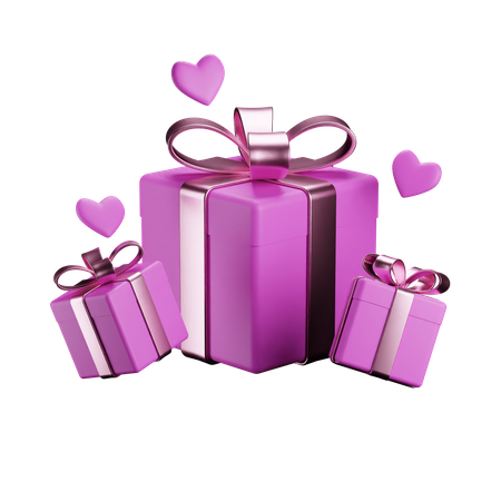 Love Gift  3D Icon