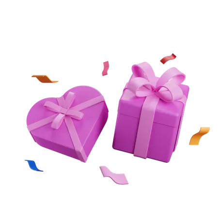 Love Gift  3D Icon