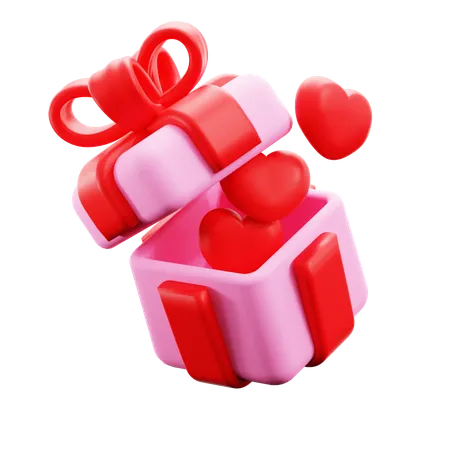 Love Gift  3D Icon