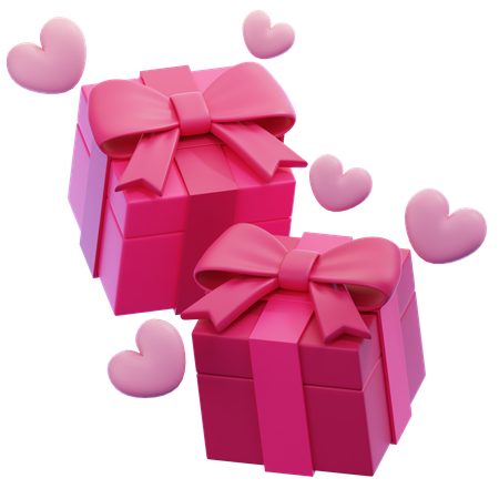 Love Gift  3D Icon